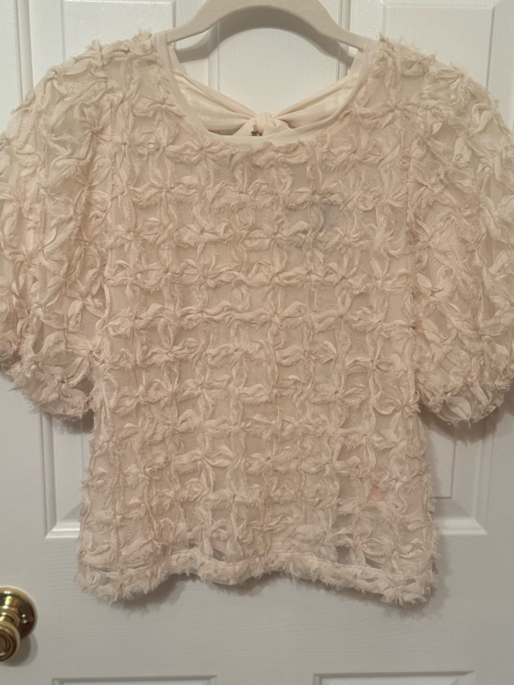 Anthropologie | Sarah Hann Karla Textured Top | Size M - Picture 9 of 13